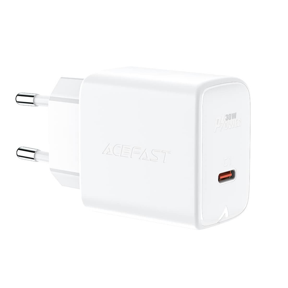Зарядний пристрій ACEFAST A21 30W GaN single Type-C charger QC3.0 White (AFA21W)