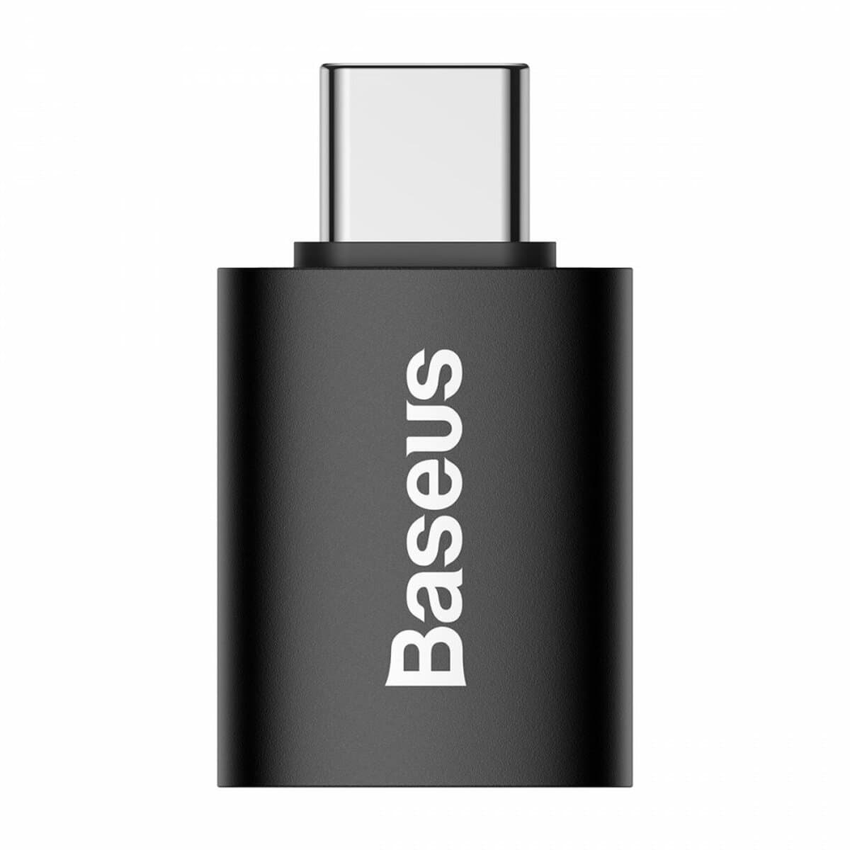 Переходник Baseus Ingenuity Series Mini OTG Adaptor Type-C to USB 3.1 Black (ZJJQ000001)