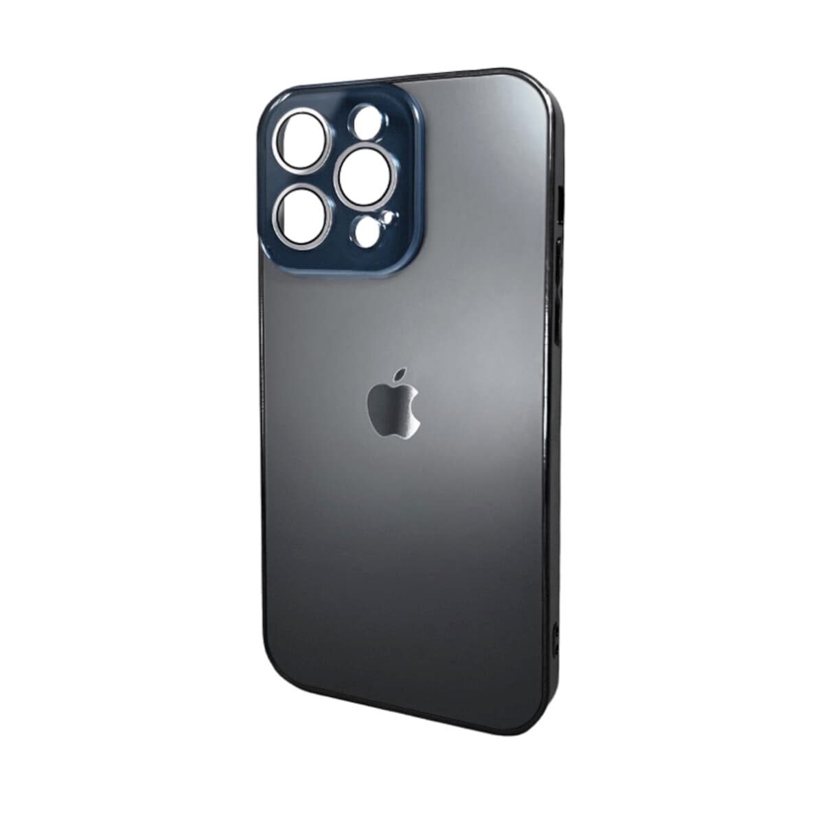 Защитный чехол-накладка AG Glass Sapphire Frame MagSafe Logo для Apple iPhone 12 Pro Black (AGSappiFRP12PBlack)