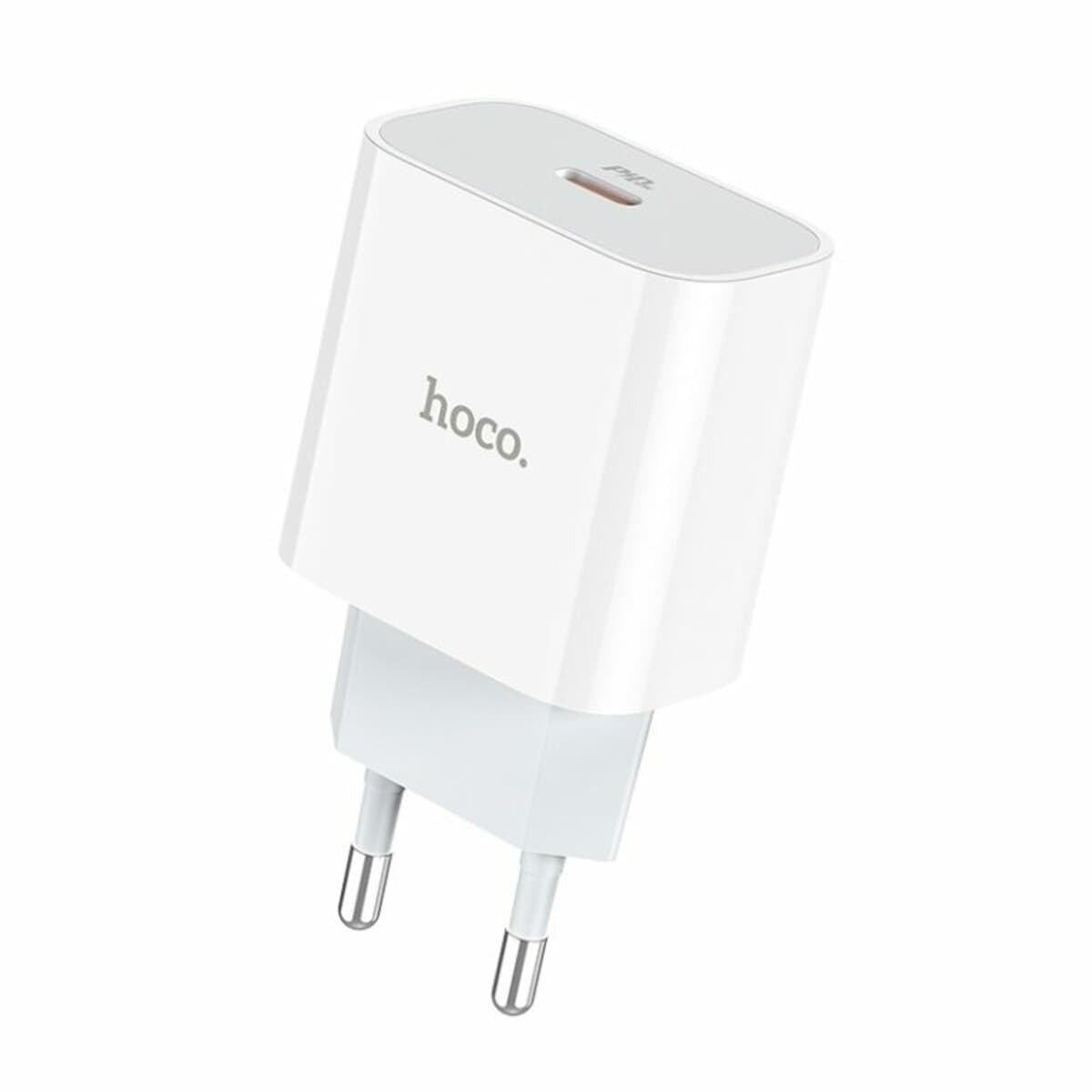 Зарядное устройство HOCO C76A Plus Speed source PD20W charger 1xType-C White