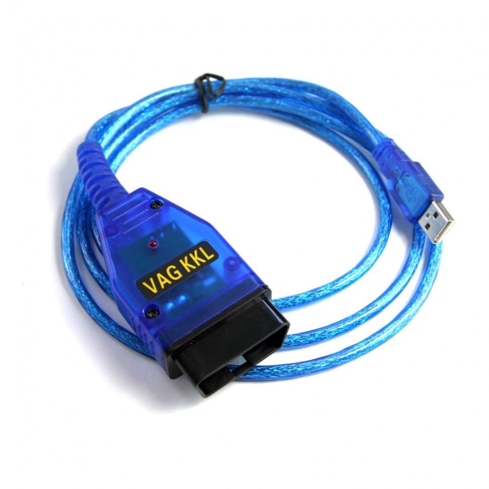 Сканер диагностики авто VAG 409.1 KKL OBD2 USB 140см Blue (287968)