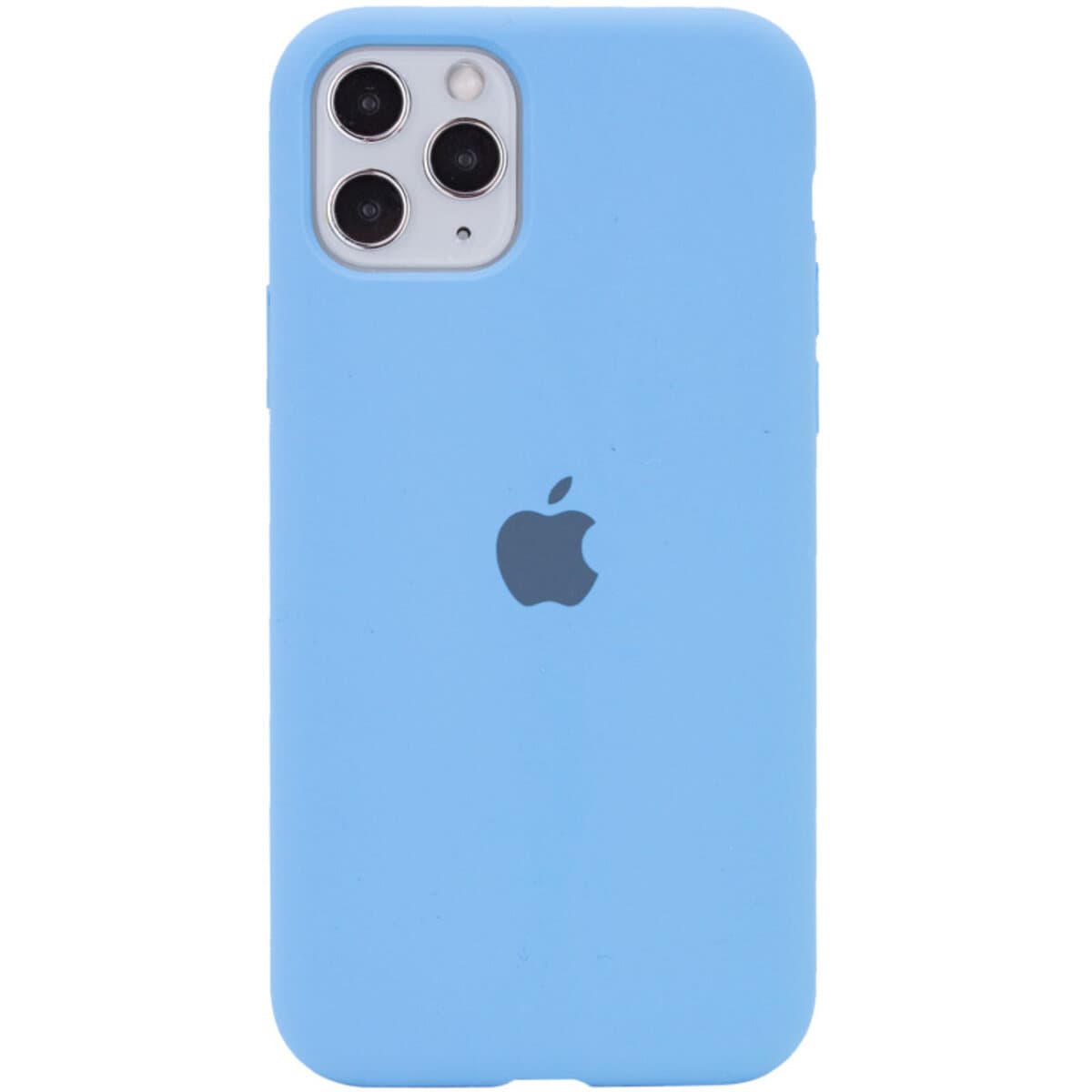 Захисний чохол-накладка Silicone Full Case AA Open Cam для Apple iPhone 11 Pro Max Cornflower (FullOpeAAKPi11PM-49)