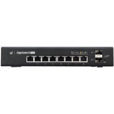 Коммутатор UBIQUITI EdgeSwitch ES-8-150W Металл Black