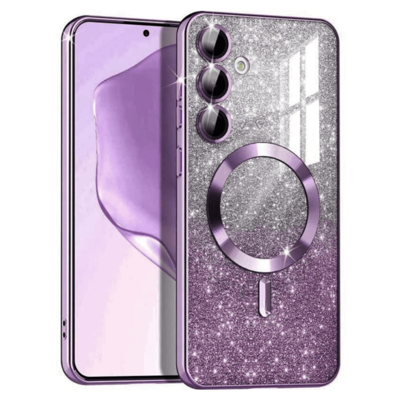 Защитный чехол-накладка Cosmic CD Shiny Magnetic для Samsung Galaxy S24 Plus Deep Purple (CDSHIS24PDeepPurple)