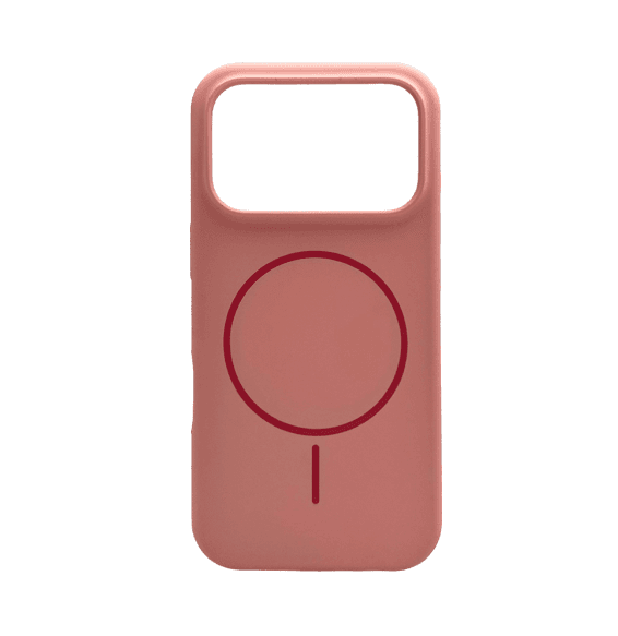 Защитный чехол-накладка Cosmic Silicone Case Magnetic для Apple iPhone 17 Pro Pink (SilMag17P-12)