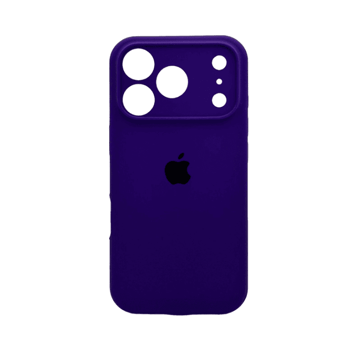 Захисний чохол-накладка Silicone Full Case AA Camera Protect для Apple iPhone 17 Pro Max Dark Purple (FullAAi17PM-22)
