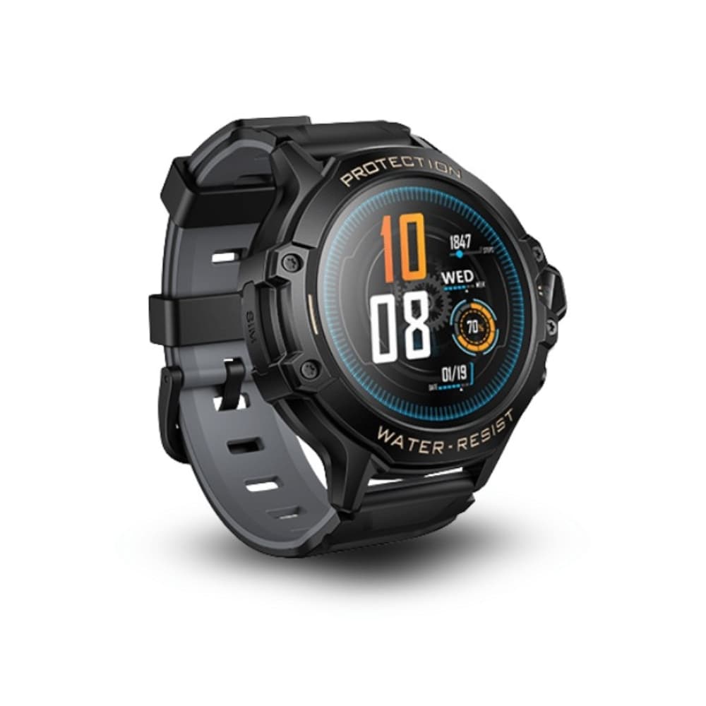 Детские смарт-часы HOCO Y107 4G 32mm 700mAh IP54 children phone watch Black