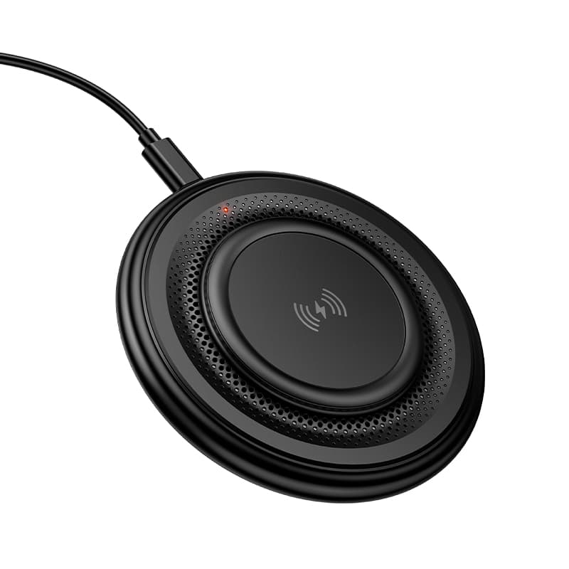 Бездротовий зарядний пристрій BOROFONE BQ40 Crown Desktop Wireless Fast Charger Type-C Black