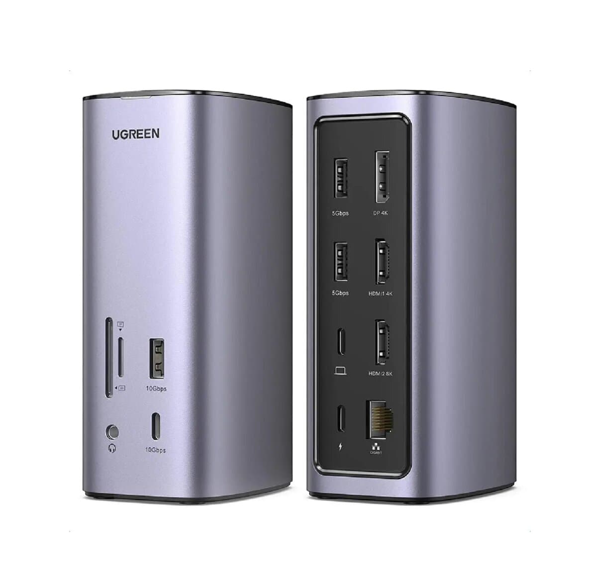 USB-хаб док-станція Ugreen Type-C Multifunctional Docking Station 13-in-1 Grey (UGR-90325)