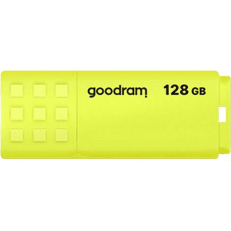 Флеш пам'ять Flash GoodRAM UME2 128GB USB 2.0 Yellow (UME2-1280Y0R11#)