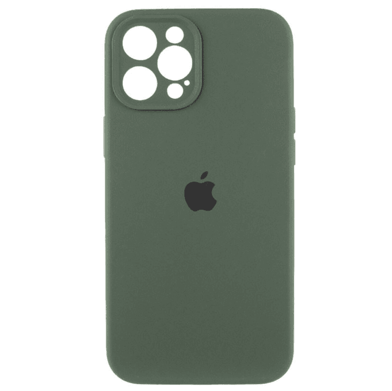Защитный чехол-накладка Silicone Full Case AA Camera Protect для iPhone 11 Pro Atrovirens (FullAAKPi11P-40)