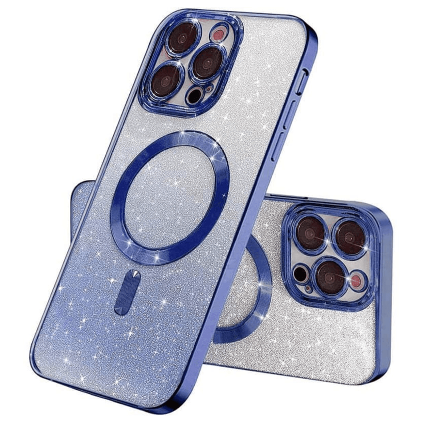 Защитный чехол-накладка Cosmic CD Shiny Magnetic для iPhone 15 Pro Deep Blue (CDSHIiP15PDeepBlue)