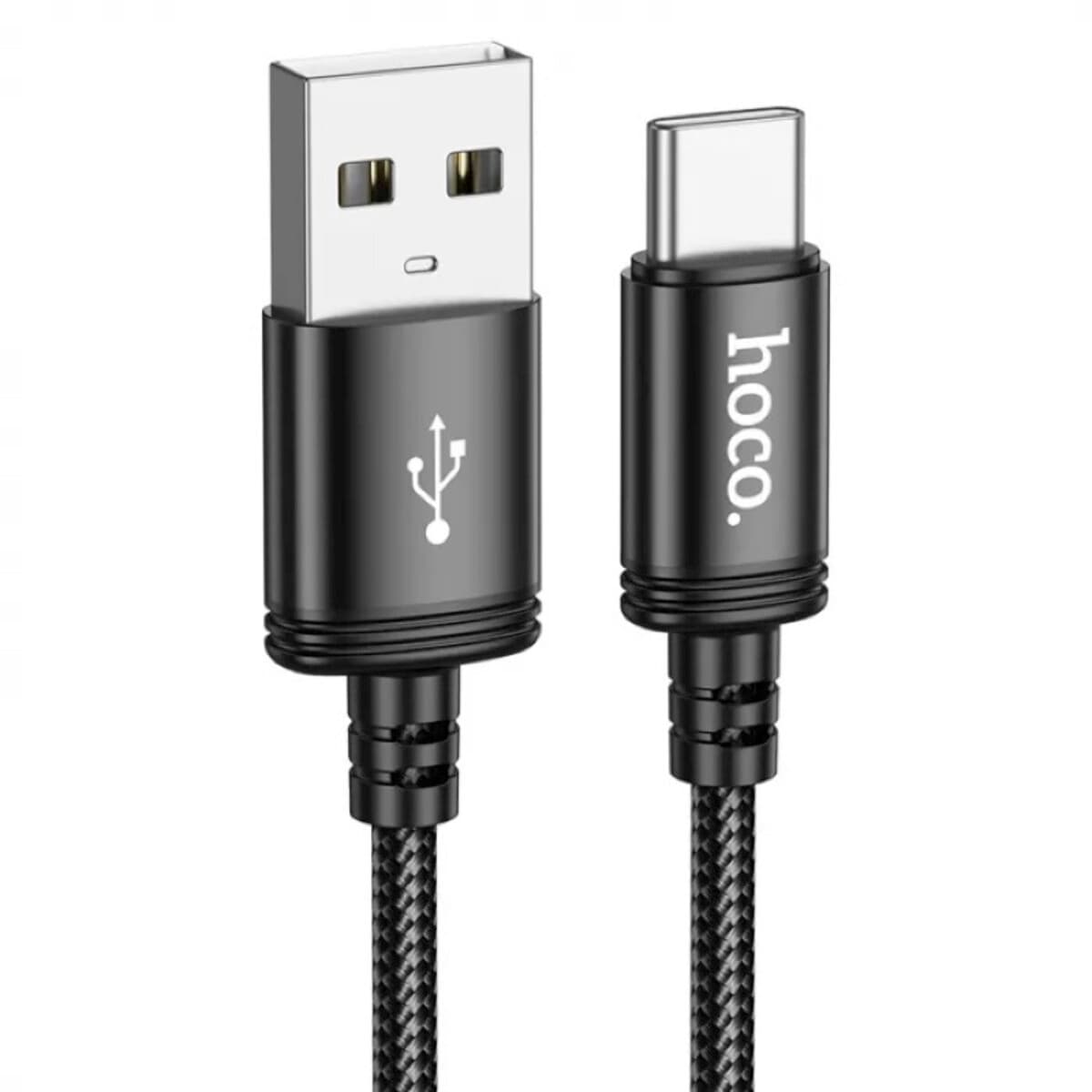 Кабель HOCO X91 Radiance charging data cable Type-C to Type-C 3m Black