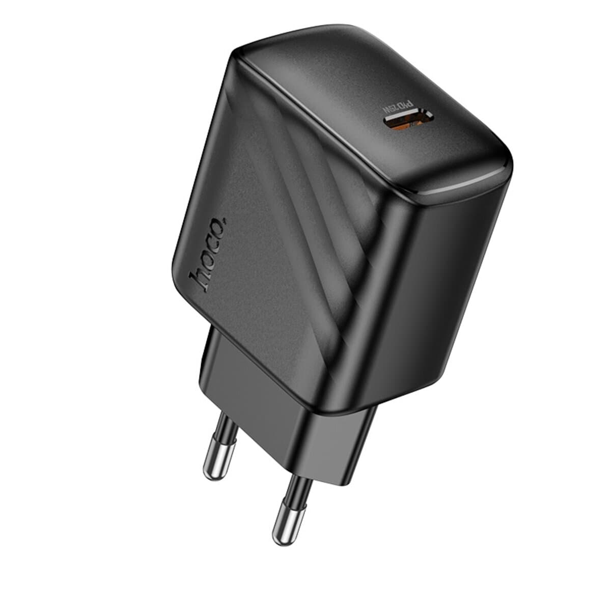 Зарядное устройство HOCO CS24A Puerto single-port PD25W charger EU 1xType-C Black