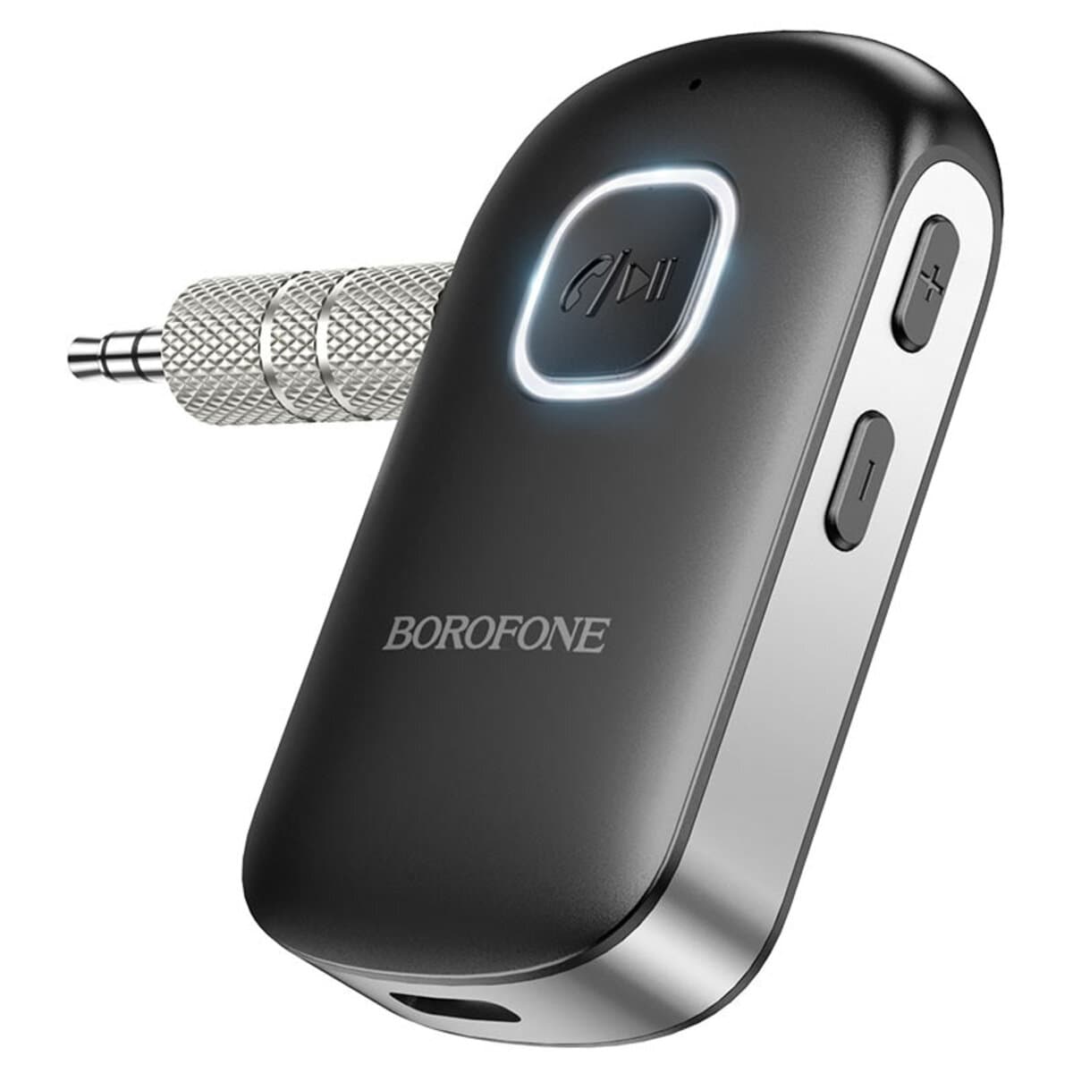 Bluetooth-ресивер BOROFONE BC42 Car AUX BT5.0 receiver 200mAh Black (BC42B)