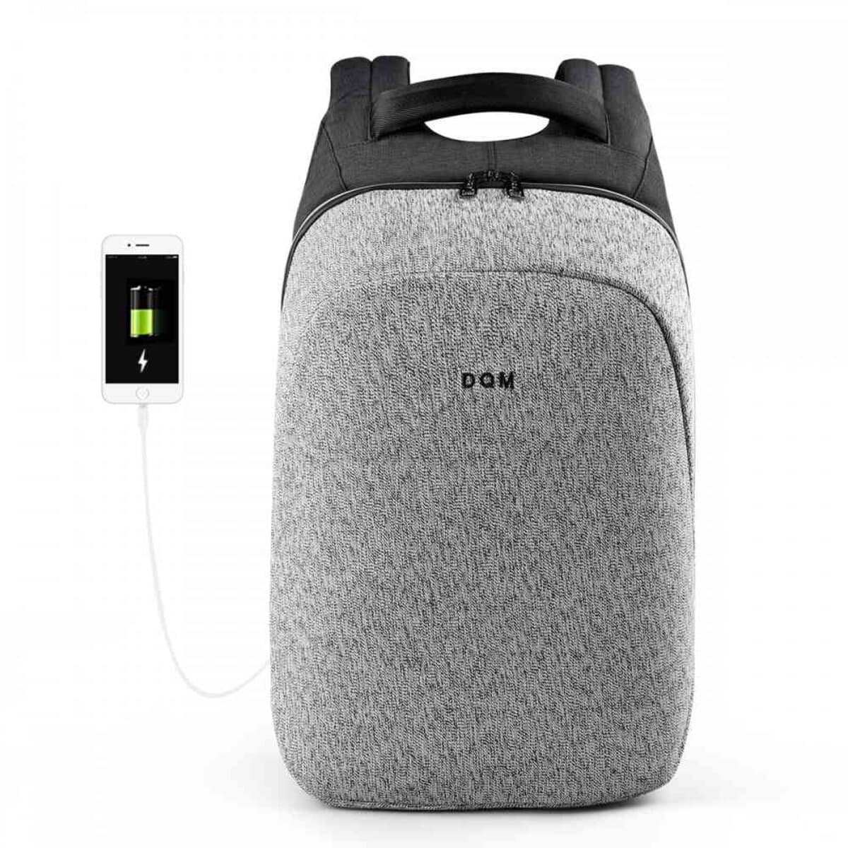 Городской рюкзак для ноутбука Tigernu D-83351 15.6'' USB-порт Black-Grey (D-83351BlGr)