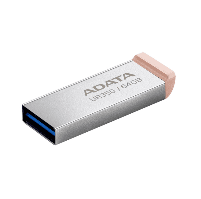 Flash A-DATA USB 3.2 UR 350 64Gb Silver/Beige (UR350-64G-RSR/BG)