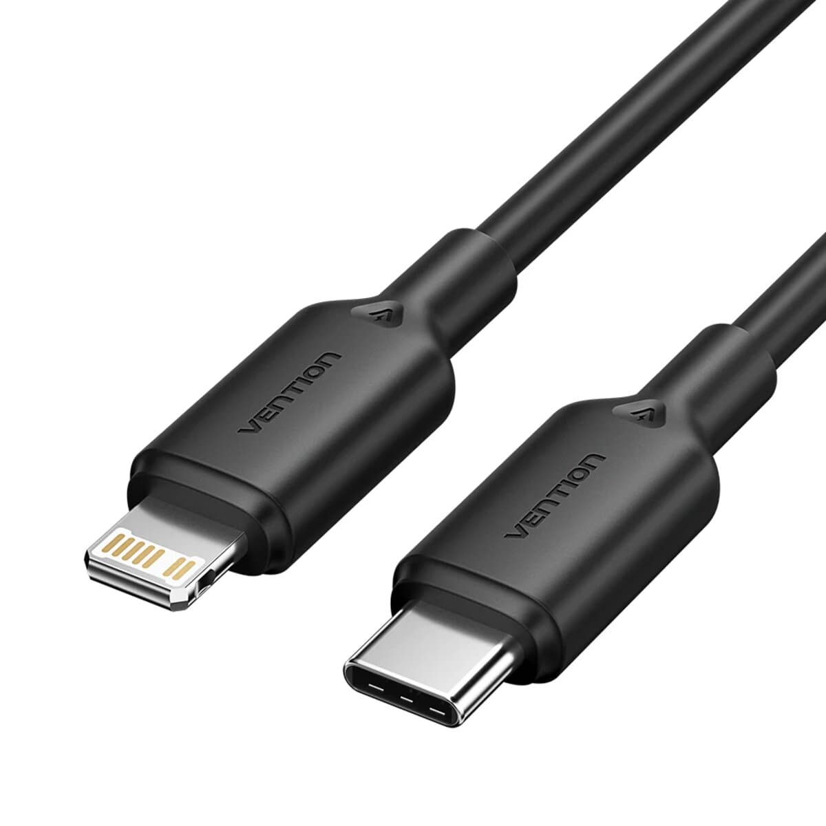 Кабель VentionType-C Mle to Lightning Male 3A Cable 1m PVC Type Black (LAKBF)