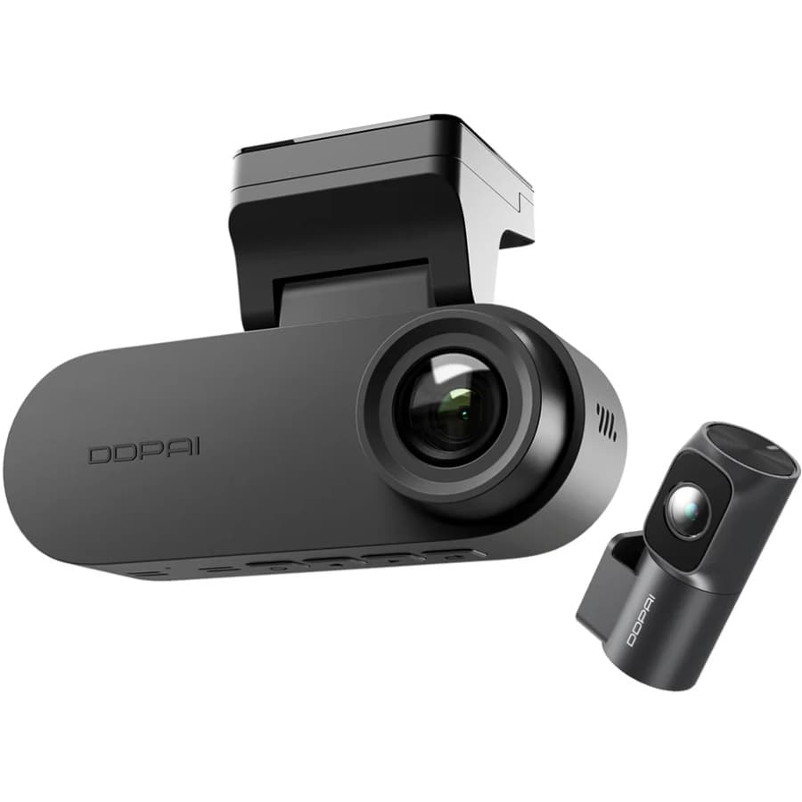 Автомобільний відеореєстратор DDPAI Dashcam N2 1.9'' 2560x1440 + камера заднього виду Black