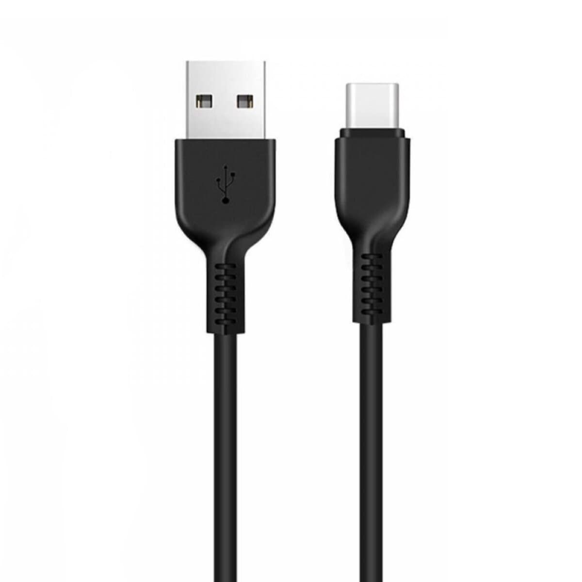 Кабель HOCO X13 USB to Type-C 2A 1m PVC connectors Black