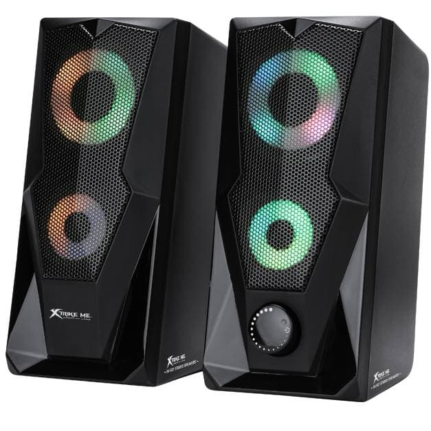 Компьютерные колонки 2.0 XTRIKE ME SK-501 6Вт RGB USB Black