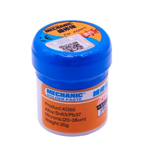 Паяльна паста MECHANIC XG-50 флюс для пайки SMD BGA реболлінгу 35г (312693)