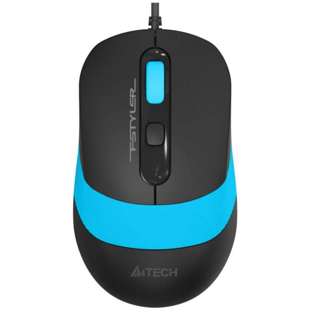 Провідна безшумна мишка A4-Tech Fstyler FM10S 4 кн1600 dpi USB Blue