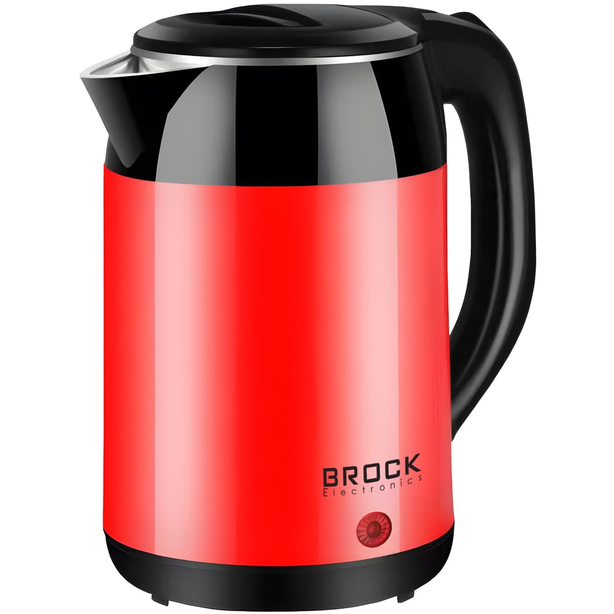 Електрочайник BROCK WK 5522 RD 1500W 1.8л подвійні стінки Red (WK5522RD)