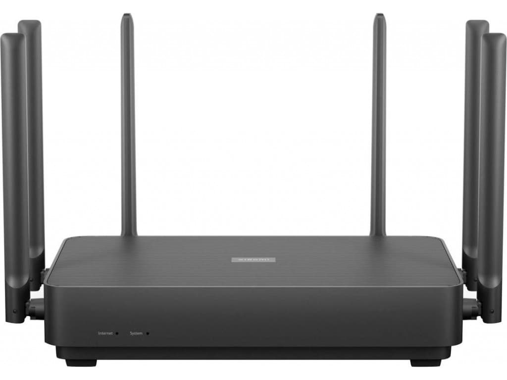 Маршрутизатор роутер WiFi Xiaomi Mi Router AX3200 Eu Wi-Fi 6 MU-MIMO 2.4/5ГГц до 3202 Мбит/с 6 антенн Black