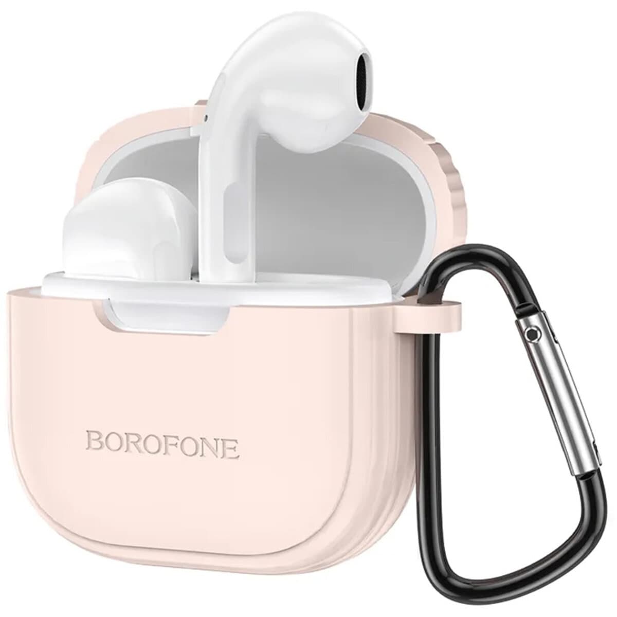 Беспроводные наушники BOROFONE BW29 Charm true wireless BT5.3 TWS headset 200mAh Pink Sugar (BW29PS)