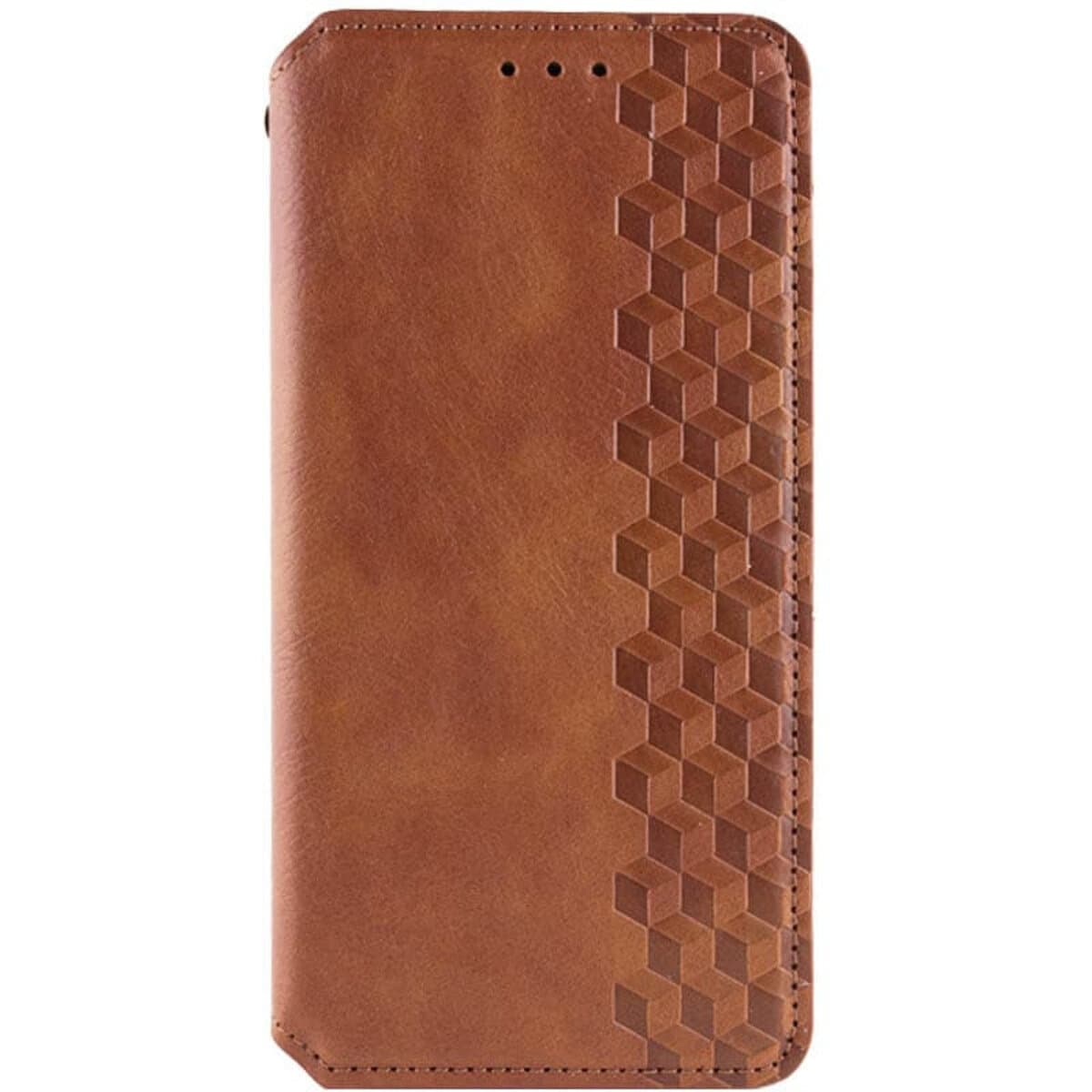 Защитный чехол-книжка Rubic Leather для Xiaomi Redmi 13C 4G/POCO С65 Brown (RUBICXi13CBrown)