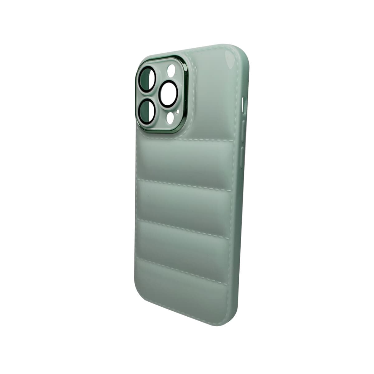 Захисний чохол-накладка Down Jacket Frame для iPhone 15 Pro Max Mint Green (DoJacFrameiP15PMMint)