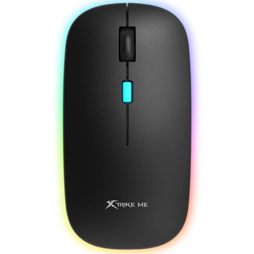 Беспроводная мышка XTRIKE ME GW-113 Bluetooth 3200dpi RGB Black
