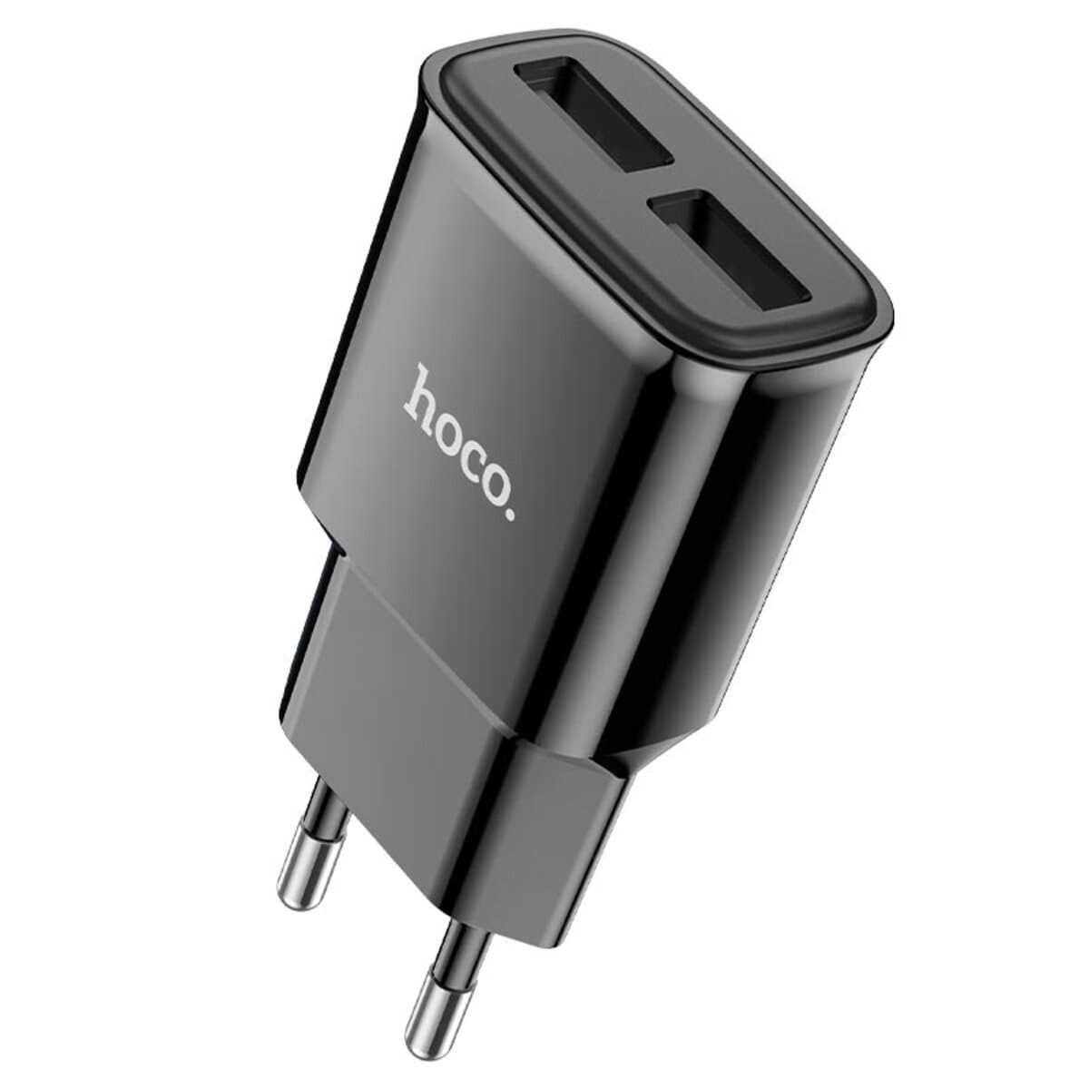 Зарядний пристрій HOCO C88A Star round 2xUSB 2.4A Black