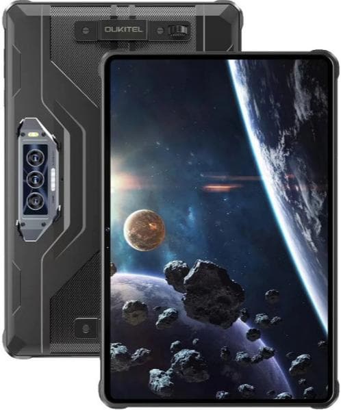 Планшет Oukitel RT8 11" FHD+ 6GB 256GB G99 20000mAh 48+32Мп IP69K LTE IPS Android 1920x1200 Black