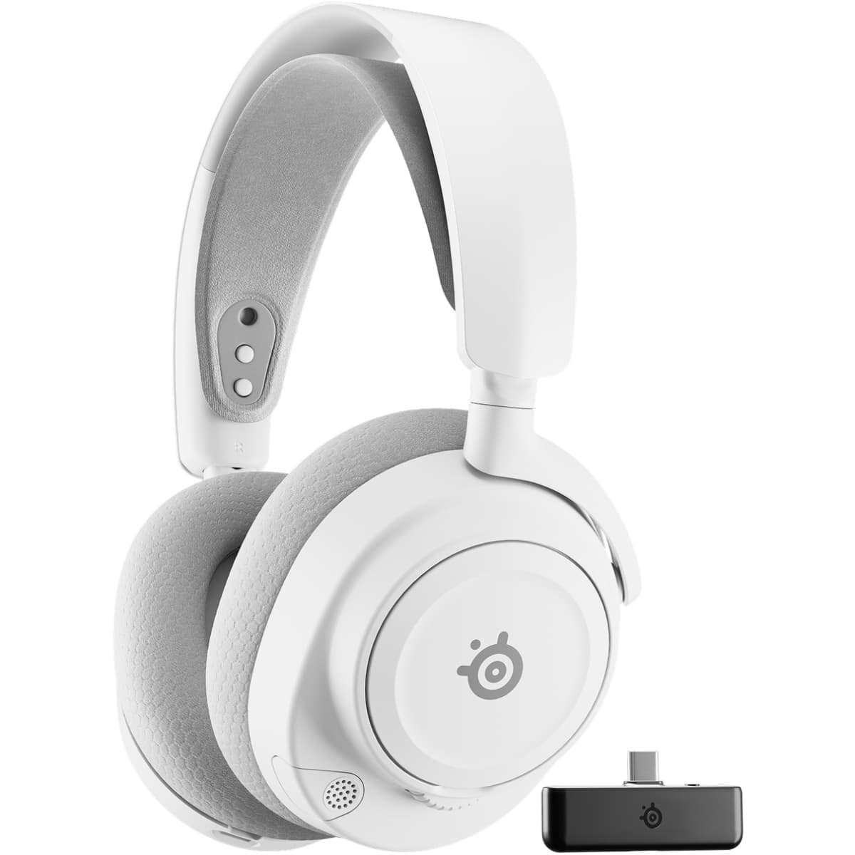 Бездротові ігрові навушники SteelSeries Arctis Nova 7P Gen 2 Wireless PC/PS/SW/MAC/MOB White (61745)