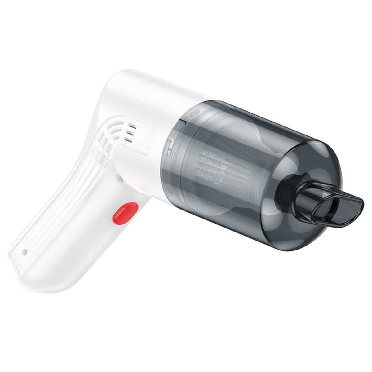 Портативний автомобільний пилосос BOROFONE FC4 Diamond brushless portable car vacuum cleaner 15000Па 4000mAh White