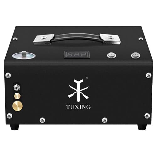 Електричний повітряний PCP компресор високого тиску Tuxing TXET061 300 бар 12-220В Black (710672)