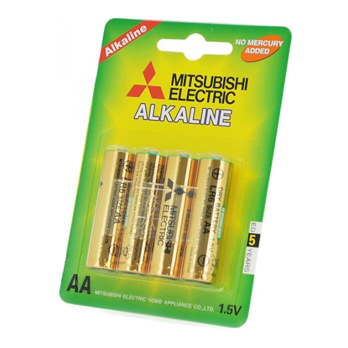 Батарейка Mitsubishi MS/LR6/4BP AA/LR06 1.5V Alkaline Лужная 4 шт