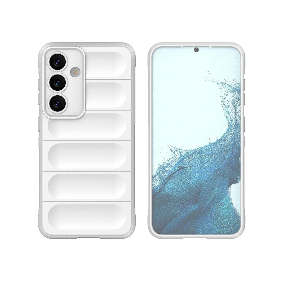 Защитный чехол-накладка Cosmic Magic Shield для Samsung Galaxy S24 White (MagicShSAS24White)