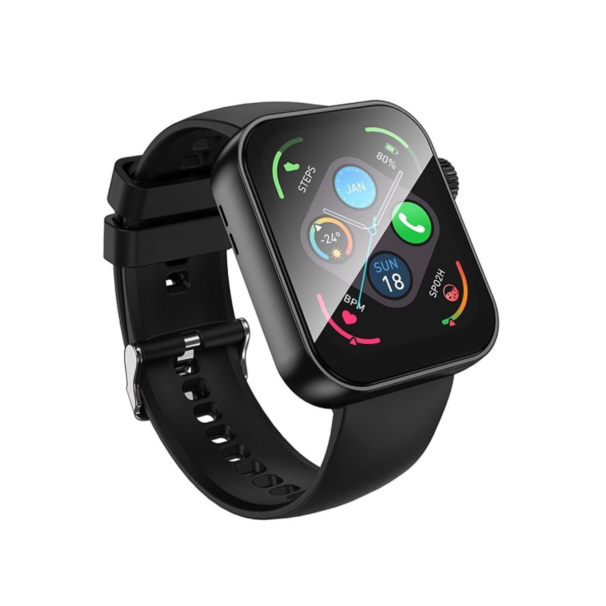 Смарт-годинник BOROFONE BD13 Smart sport watch call version 1.69'' BT5.0 230 mAh Black