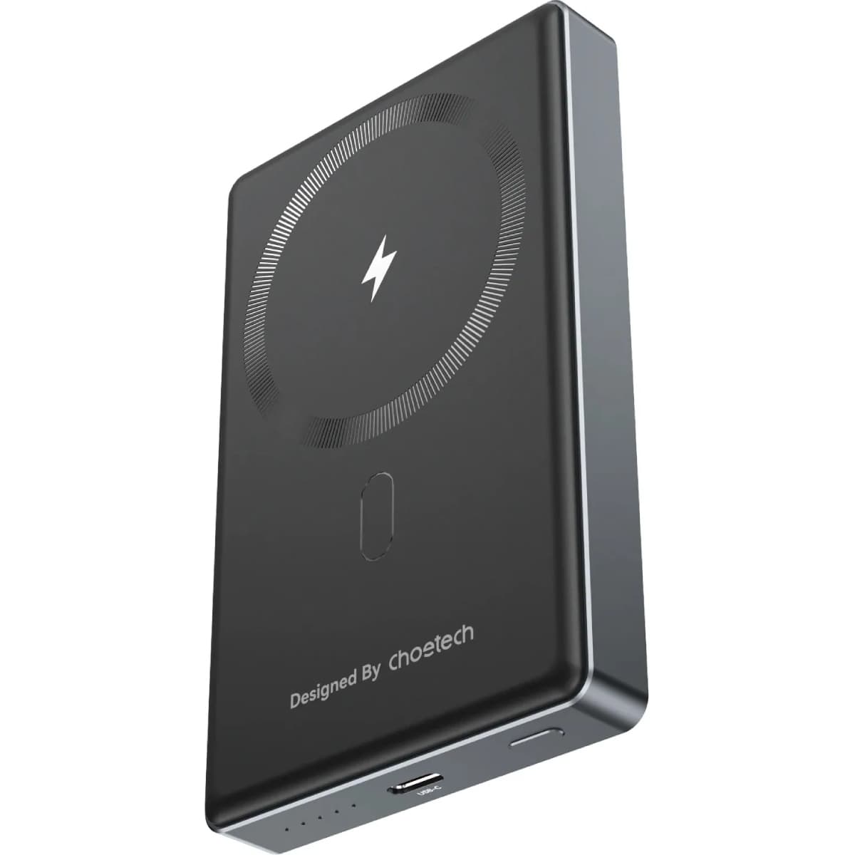 Powerbank павербанк УМБ Choetech Magnetic Wireless 10000mAh 20W PD Qi-15W Type-C In/Out Ultra-thin Black (B739-CCBK)