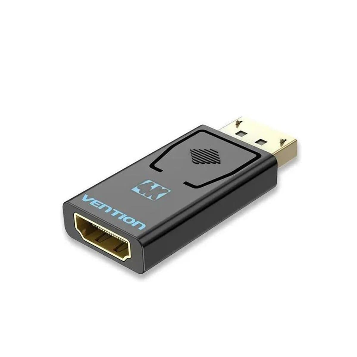 Переходник адаптер Vention DisplayPort Male to HDMI Female Adapter Black (HBMB0)