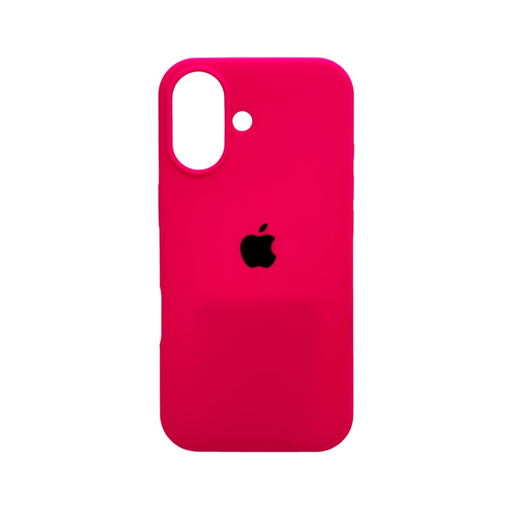 Захисний чохол-накладка Silicone Full Case AA Open Cam для Apple iPhone 17 Shiny Pink (FullOpeAAi17-23)