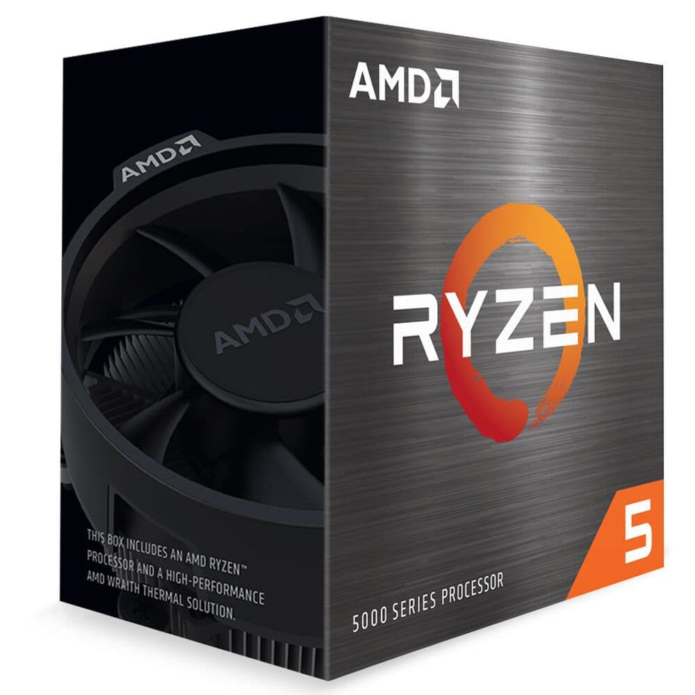 Процесор AMD Ryzen 5 6C 12T 5500 3.6 4.2GHz 19MB 65W AM4 Box (100-100000457BOX)