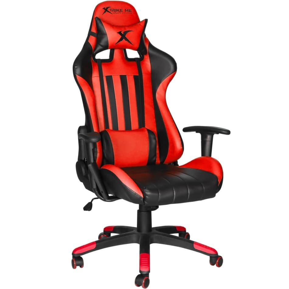 Игровое кресло XTRIKE ME Advanced Gaming Chair GC-905 50мм Black-Red (GC-905RD)
