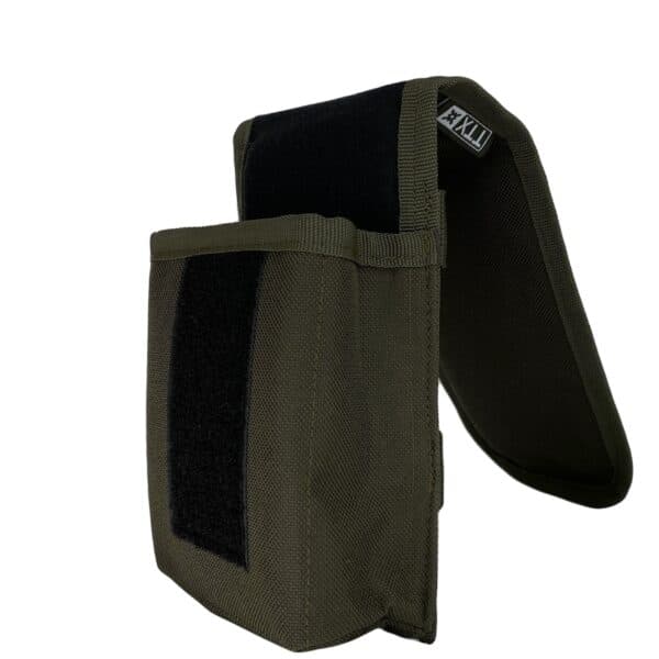 Тактический подсумок для двух телефонов павербанков LeRoy Cordura 500D Olive (LE2198)