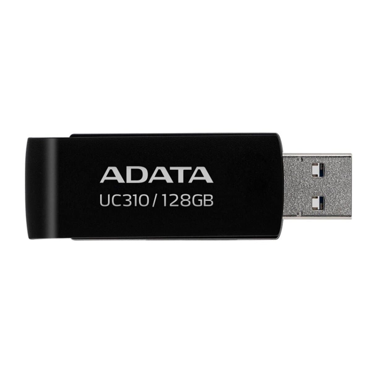 Флеш пам'ять флешка A-DATA UC310 128Gb USB 3.2 Black (UC310-128G-RBK)