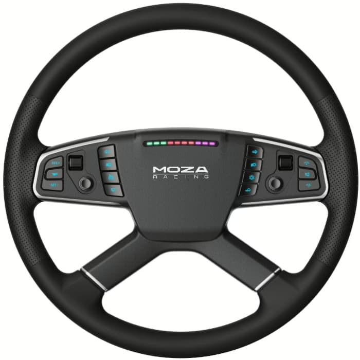 Ігрове кермо MOZA Racing TSW Truck 40 см 14 кн RGB Black (RS060_Moza)