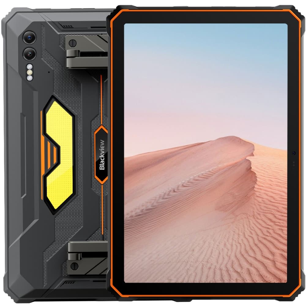 Захищений планшет Blackview Active 10 Pro 10.95'' FHD+ 12GB/256GB MT6878 30000mAh 108+50Мп LTE NFC IP69K Black-Orange (Active_10 Pro_256_OR)